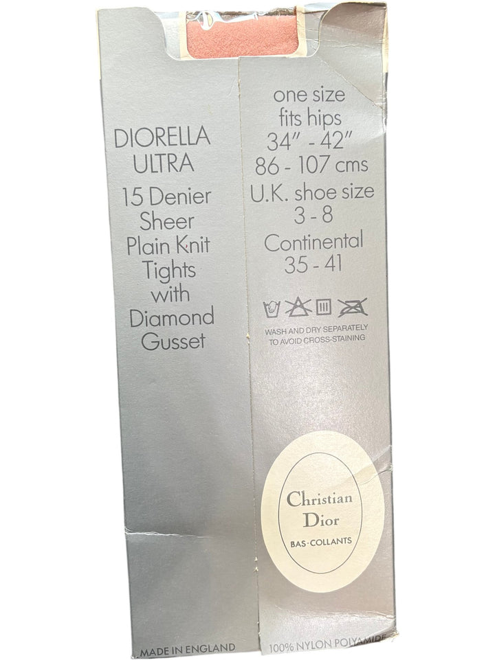 Christian Dior Diorella Ultra Tights - Think Vintage ltd