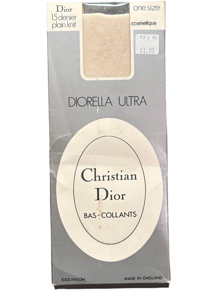 Christian Dior Diorella Ultra Tights - Think Vintage ltd