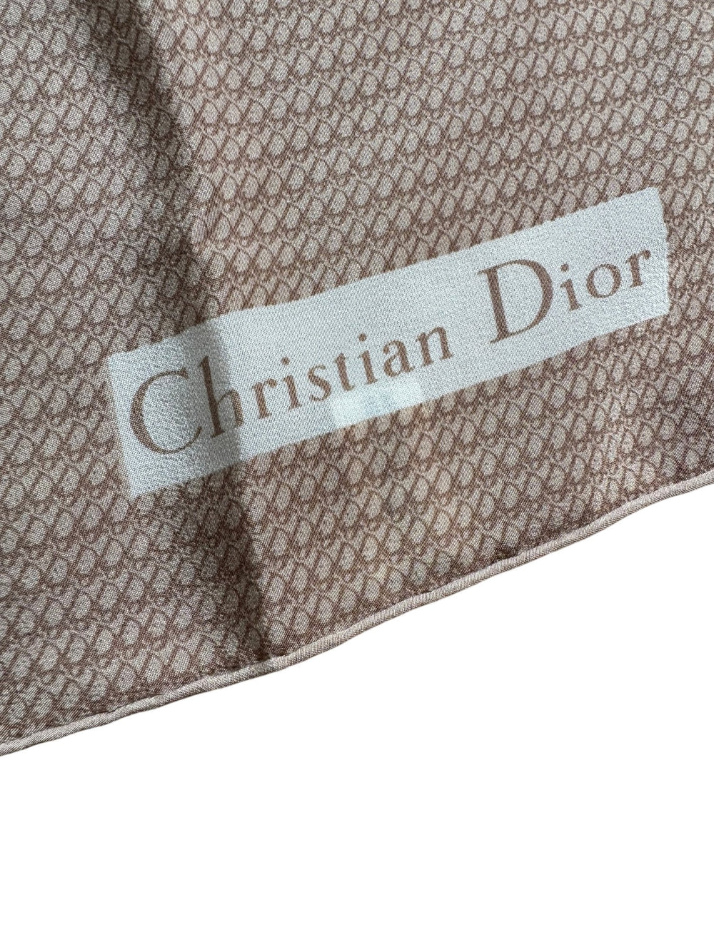 Christian Dior Square Silk Scarf - Think Vintage ltd