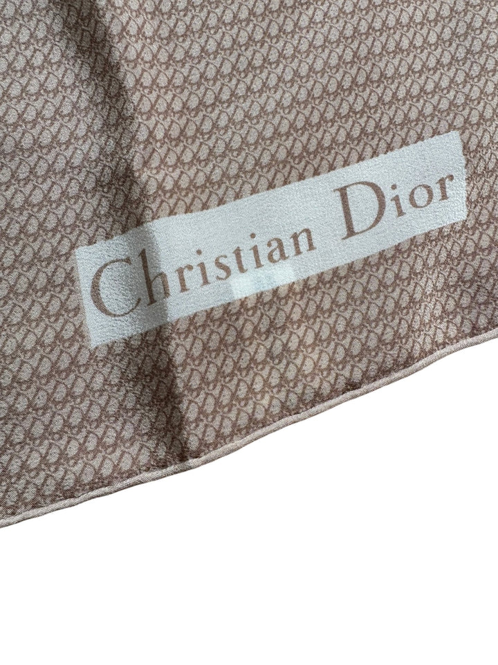 Christian Dior Square Silk Scarf