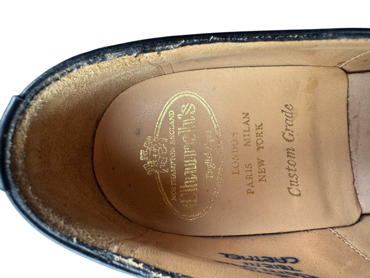 Church's Black Leather Oxford Shoes - 6 - Think Vintage