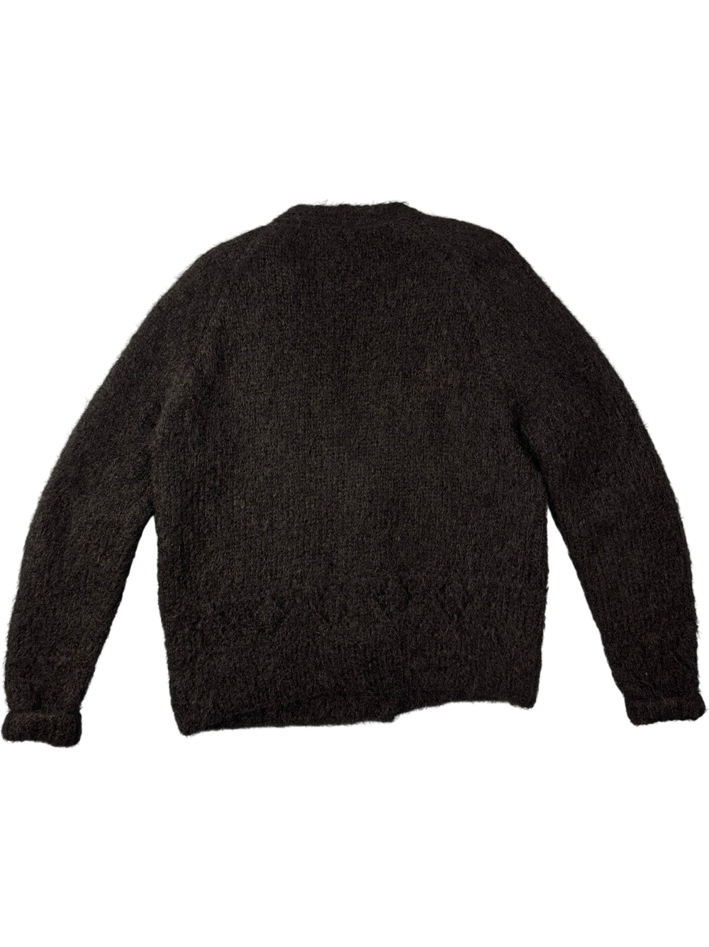 Classic Black Button-Up Cardigan - Think Vintage