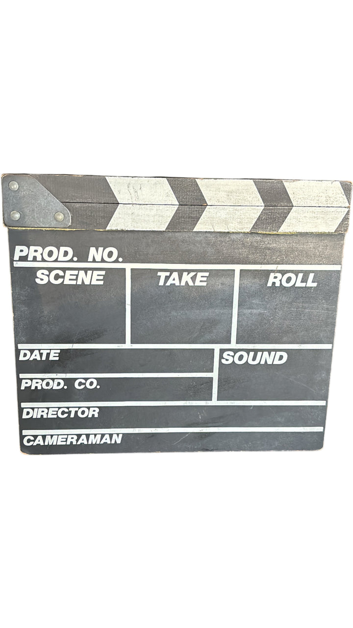 Classic Black Film Movie Clapperboard Scene Marker Prop - Think Vintage ltd