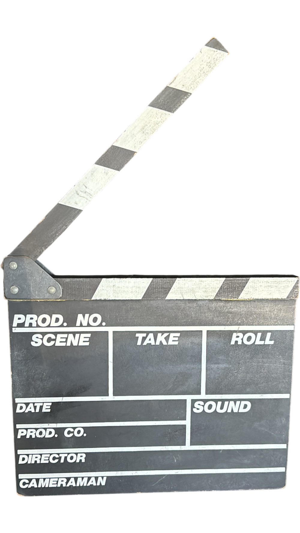 Classic Black Film Movie Clapperboard Scene Marker Prop - Think Vintage ltd