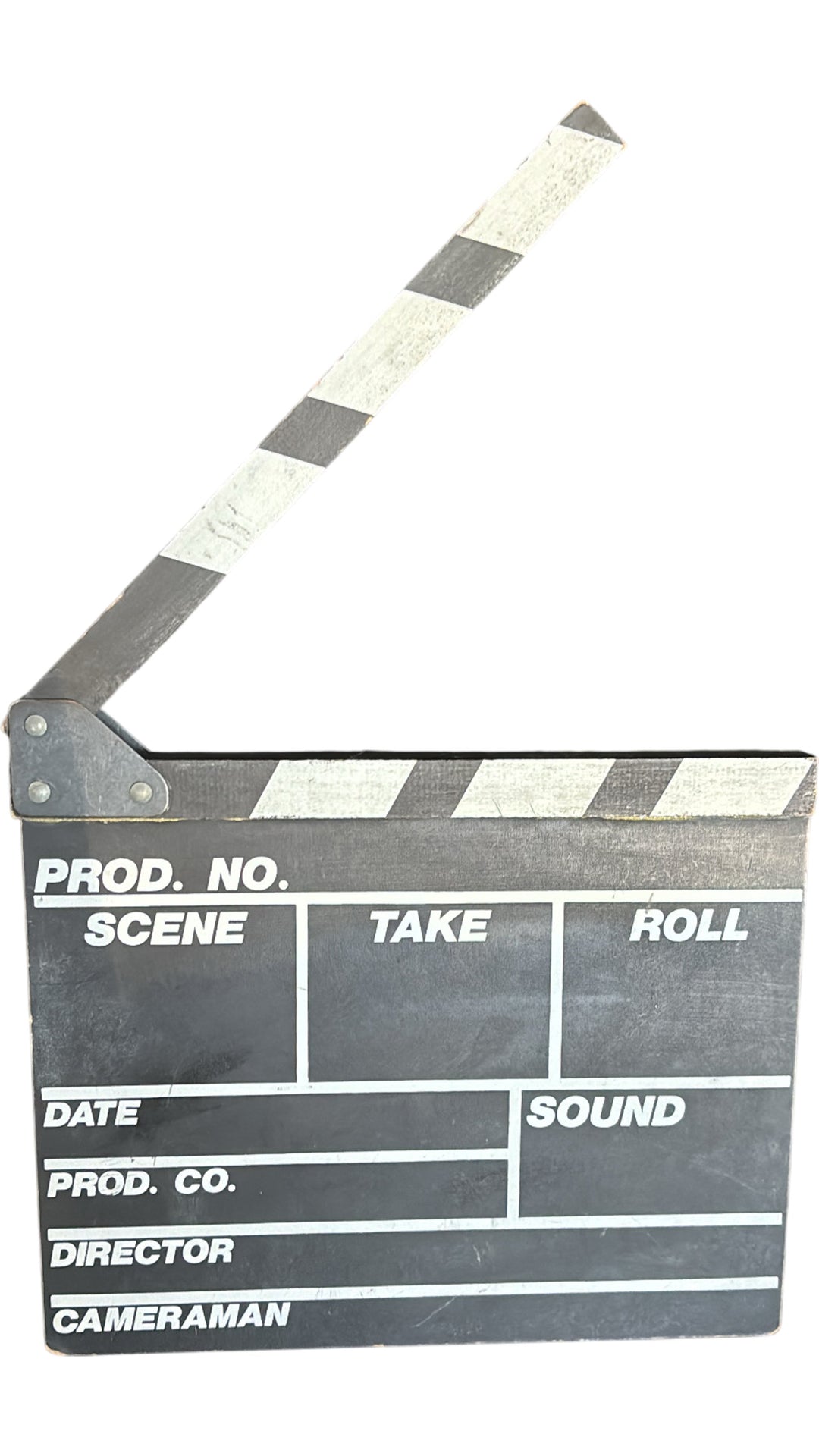 Classic Black Film Movie Clapperboard Scene Marker Prop - Think Vintage ltd