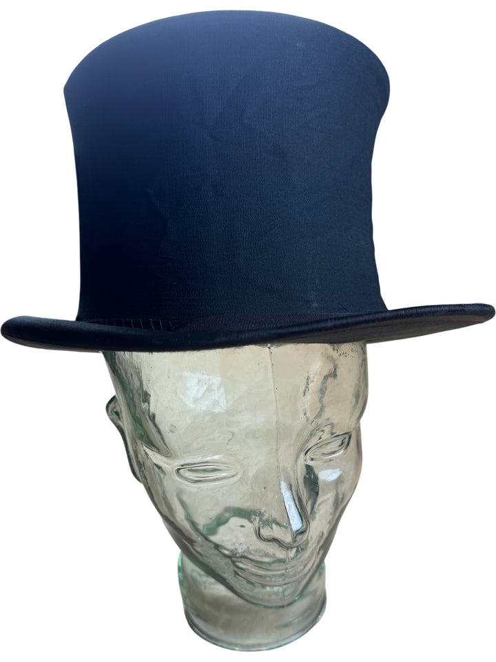 Classic Black Top Hat - Think Vintage ltd