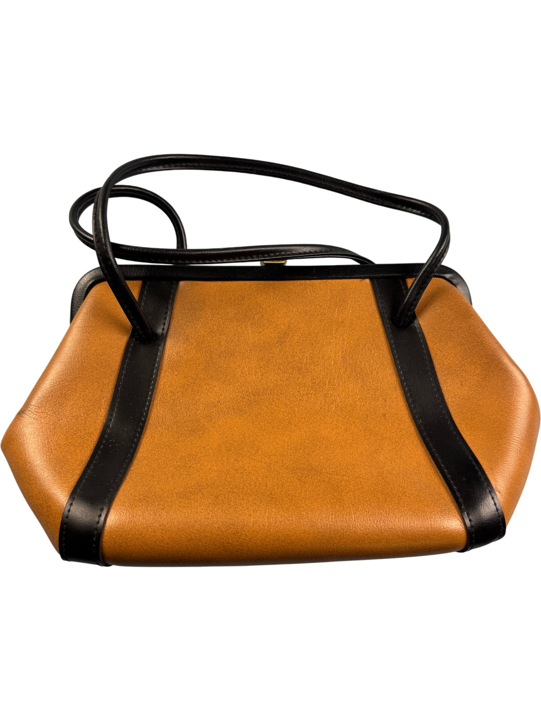 Classic Two-Tone Handbag - Think Vintage Online Ltd