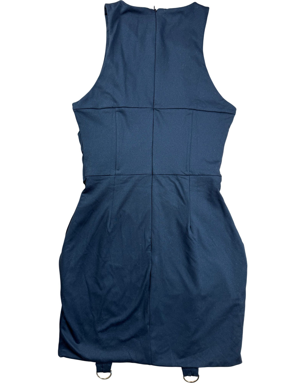 Club London Black Corset Mini Dress - S - Think Vintage ltd