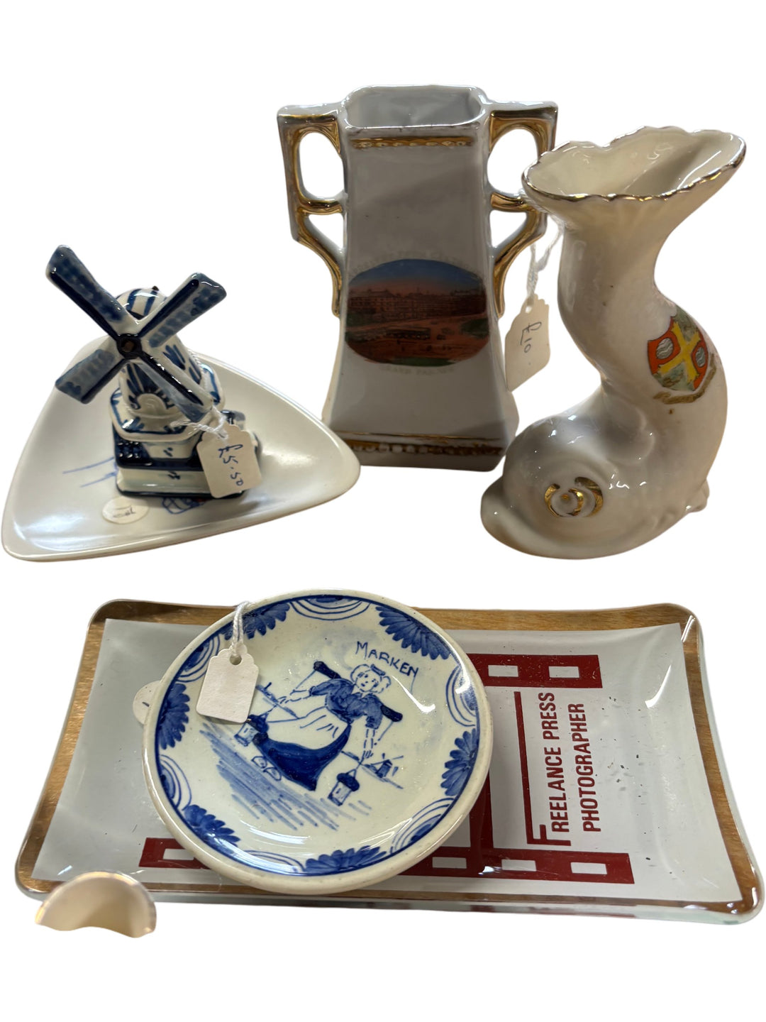 Collection Of Ceramics With Heraldic Designs - Think Vintage
