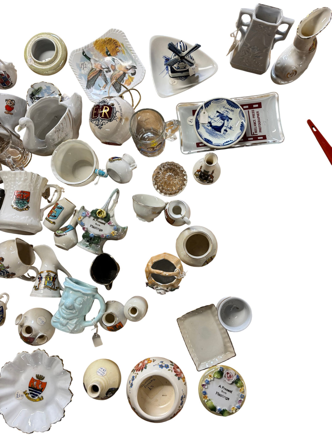 Collection Of Ceramics With Heraldic Designs - Think Vintage ltd