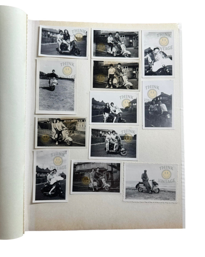 Collection of Vintage Scootering Photos & Cards