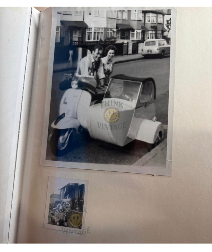 Collection of Vintage Scootering Photos & Cards