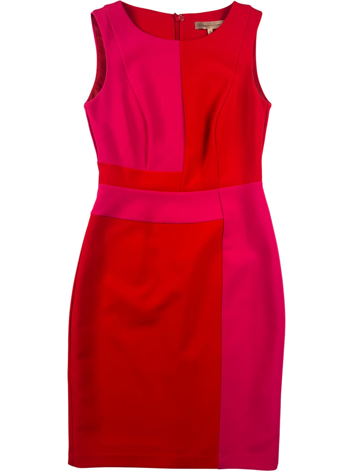 Colour Block Sleeveless Dress - XS