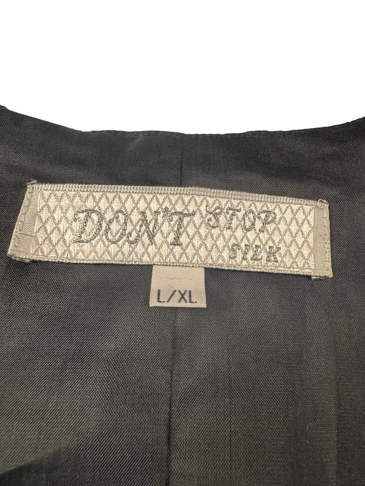 Colourful Abstract Pattern Waistcoat - XL - Think Vintage Online Ltd