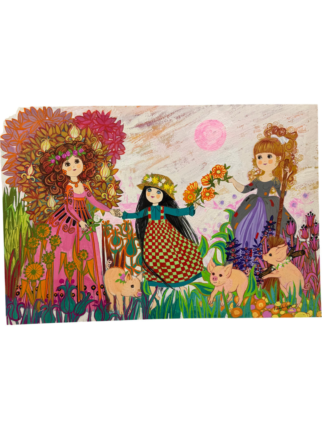 Colourful Children's Fantasy Art Print