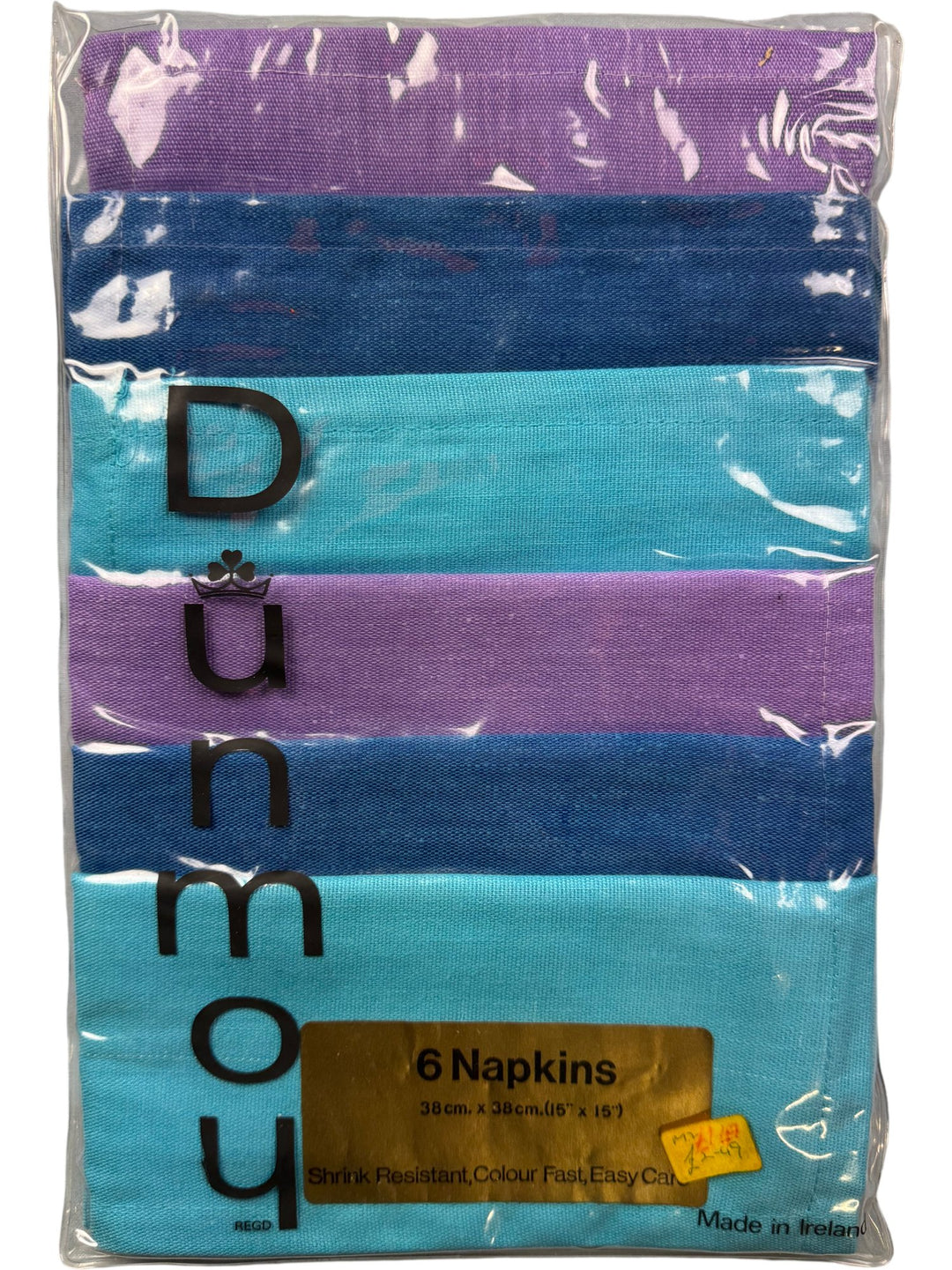 Colourful Cloth Napkins Set - Think Vintage ltd