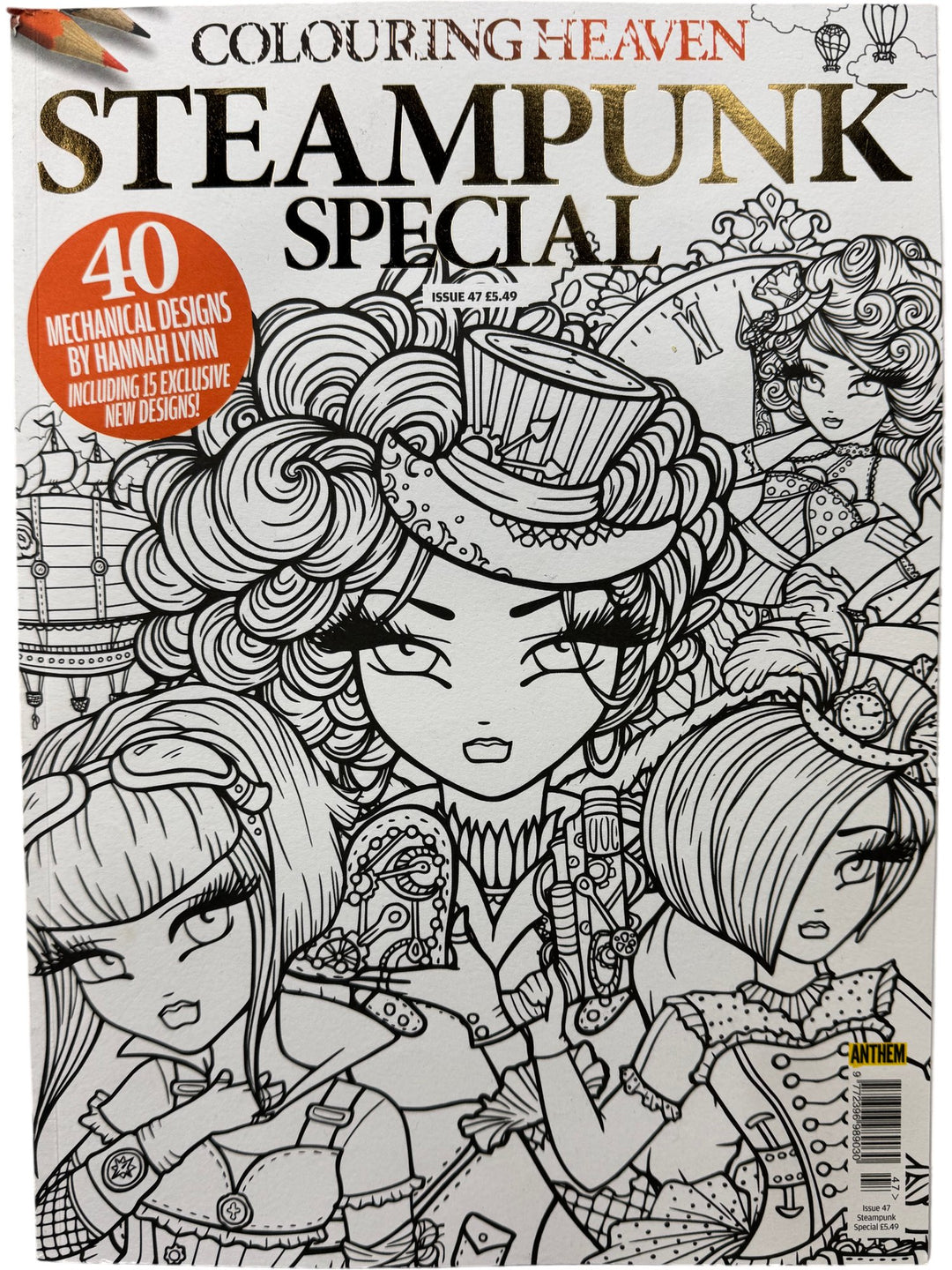 Colouring Heaven Steampunk Special - Think Vintage ltd