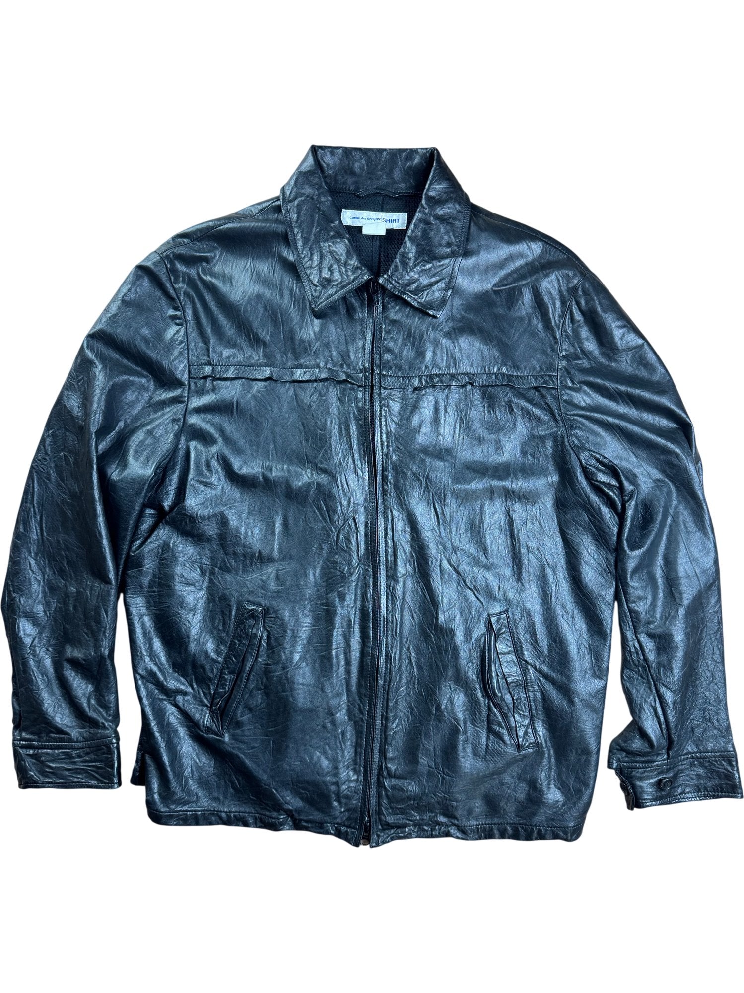 Comme des Garçons Lamb Leather Jacket - XL