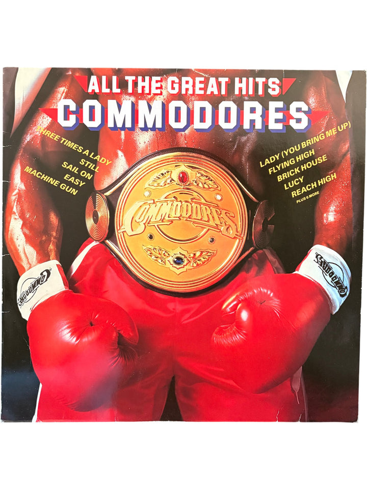 Commodores All The Great Hits Vinyl - Good - Think Vintage ltd