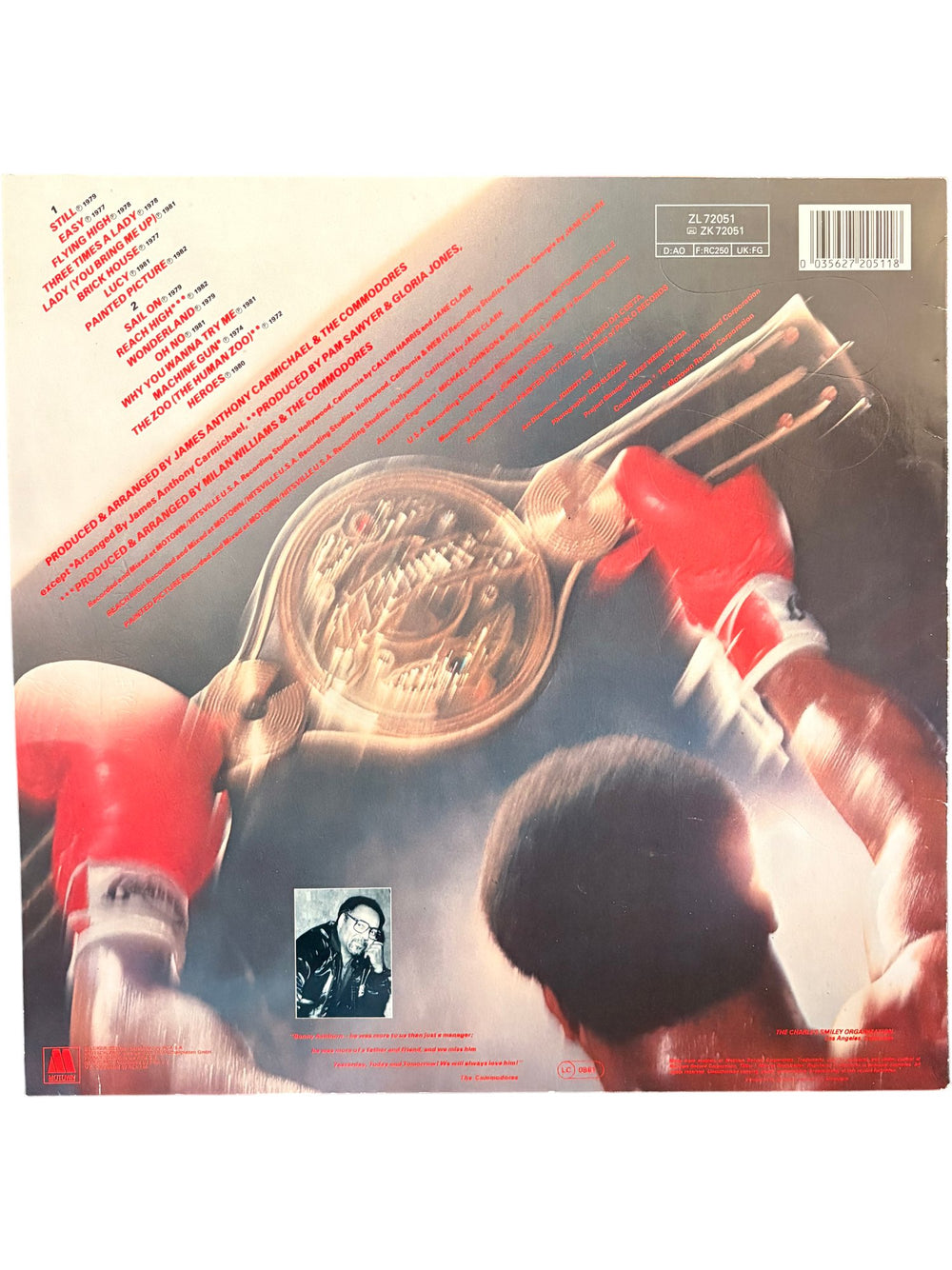 Commodores All The Great Hits Vinyl - Good - Think Vintage ltd