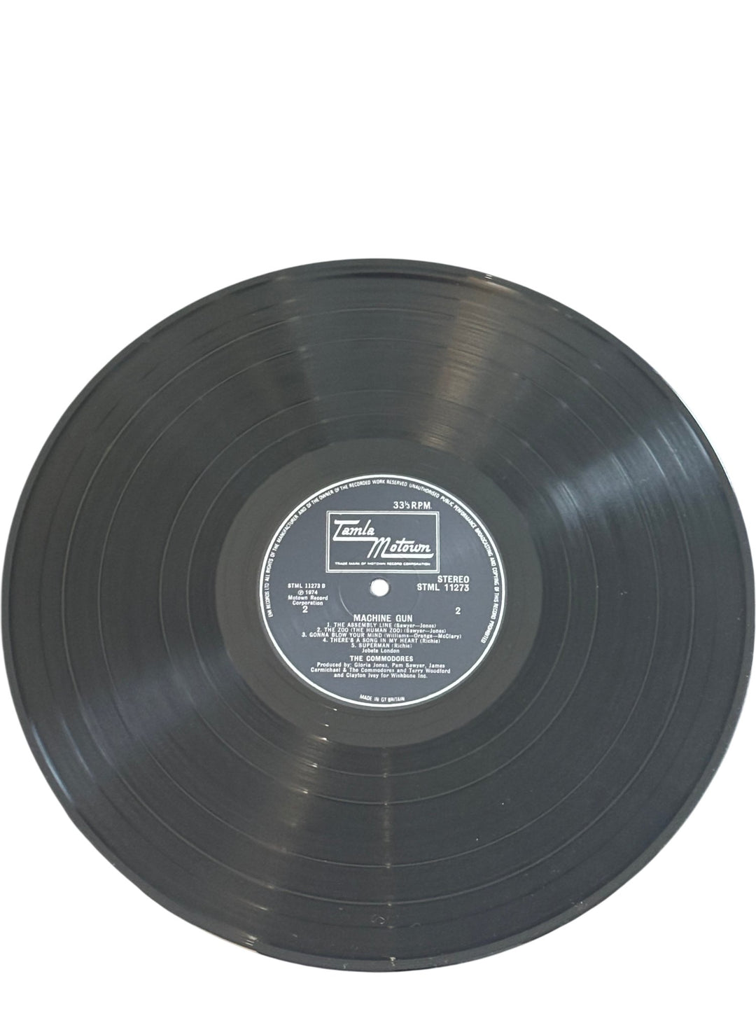 Commodores Machine Gun Vinyl Record - Very Good - Think Vintage ltd