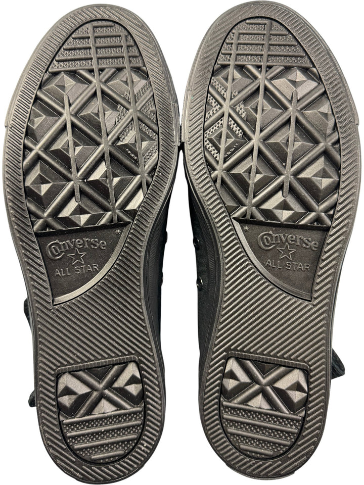 Converse All Star Black Canvas High-Tops - 7.5 - Think Vintage ltd