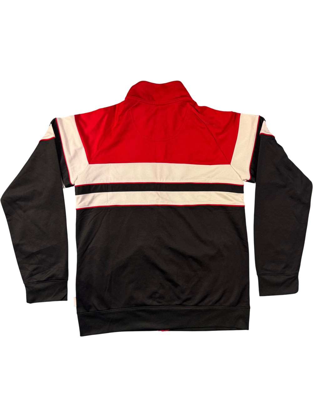 Converse Red and Black Track Jacket - S - Think Vintage ltd