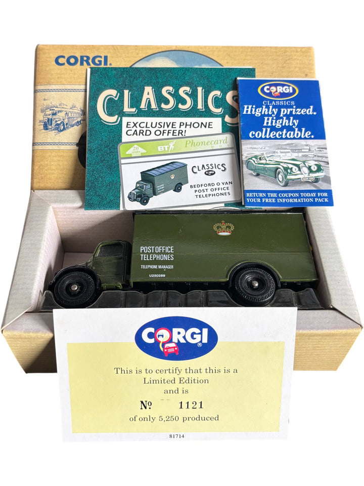 Corgi Bedford O Series Post Office Telephones Diecast Model Limited Edition - Think Vintage ltd