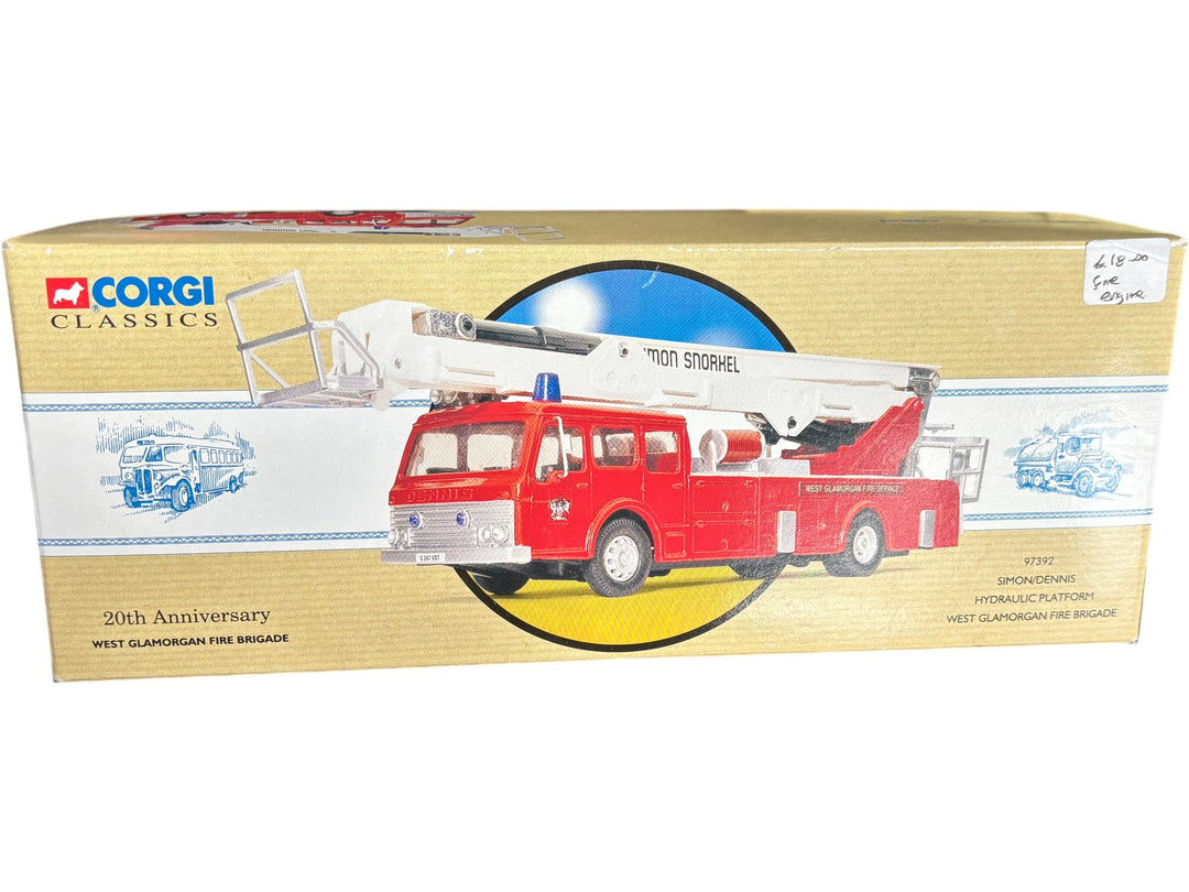 Corgi Classics Simon/Dennis Hydraulic Platform Fire Engine Limited Edition - Think Vintage
