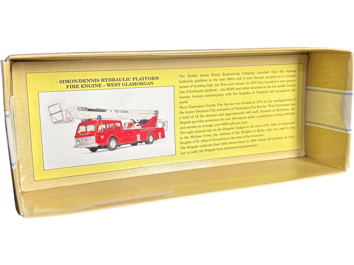 Corgi Classics Simon/Dennis Hydraulic Platform Fire Engine Limited Edition - Think Vintage