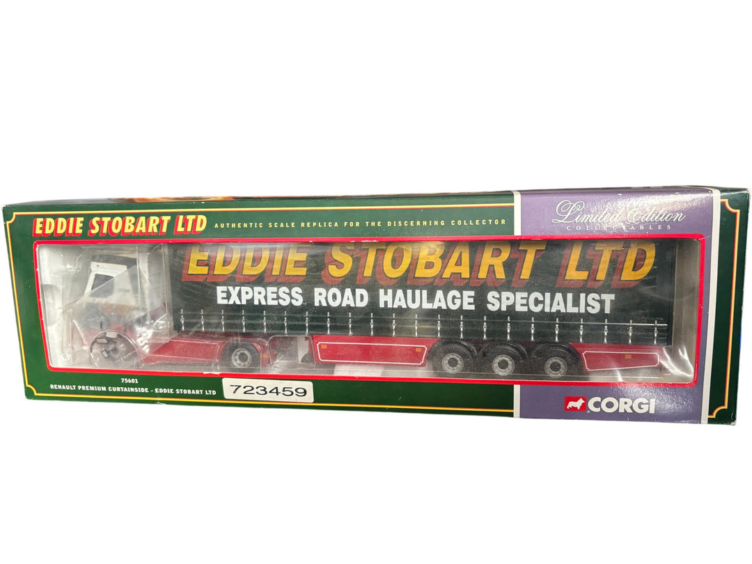 Corgi Eddie Stobart Ltd Renault Premium Curtainside Die Cast - Think Vintage
