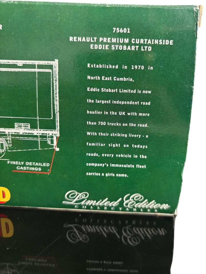 Corgi Eddie Stobart Ltd Renault Premium Curtainside Die Cast - Think Vintage