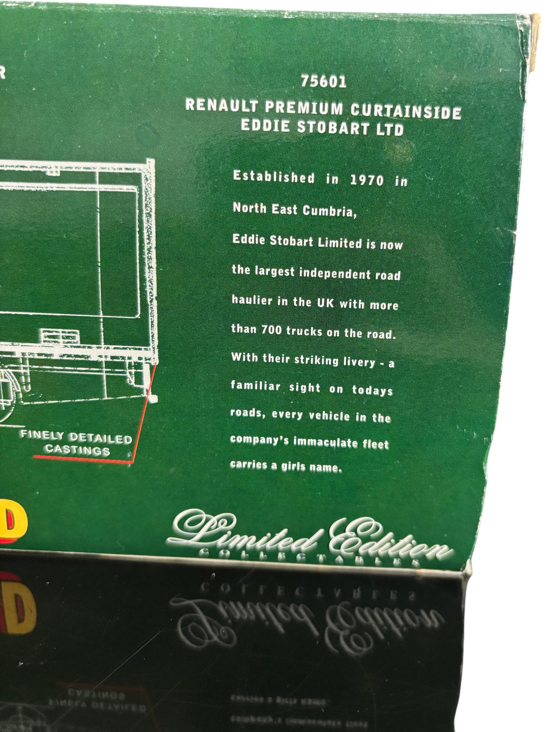 Corgi Eddie Stobart Ltd Renault Premium Curtainside Die Cast - Think Vintage ltd