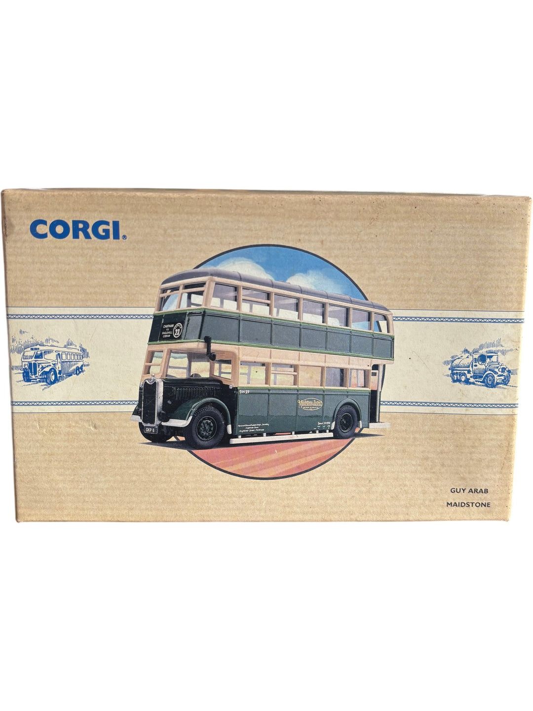 Corgi Limited Edition Guy Arab Maidstone Bus Model Diecast Collectable - Think Vintage ltd