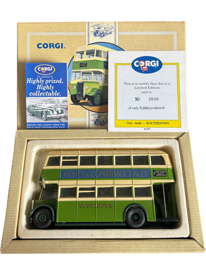 Corgi Limited Edition Southdown Guy Arab Diecast Bus Model 97198 - Think Vintage ltd