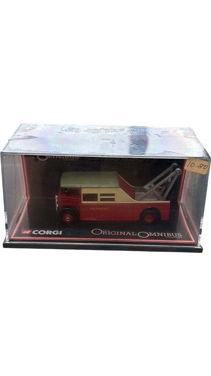 Corgi MacBraynes AEC Breakdown Lorry Diecast Model Original Box - Think Vintage ltd