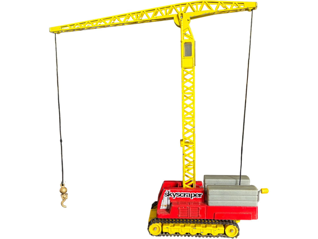 Corgi Major Skyscraper Tower Crane Diecast Model Vehicle - Think Vintage