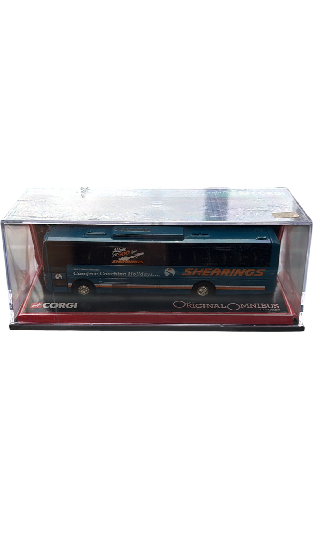 Corgi Original Omnibus Van Hool Alizee Shearings Coach Die Cast Model - Think Vintage