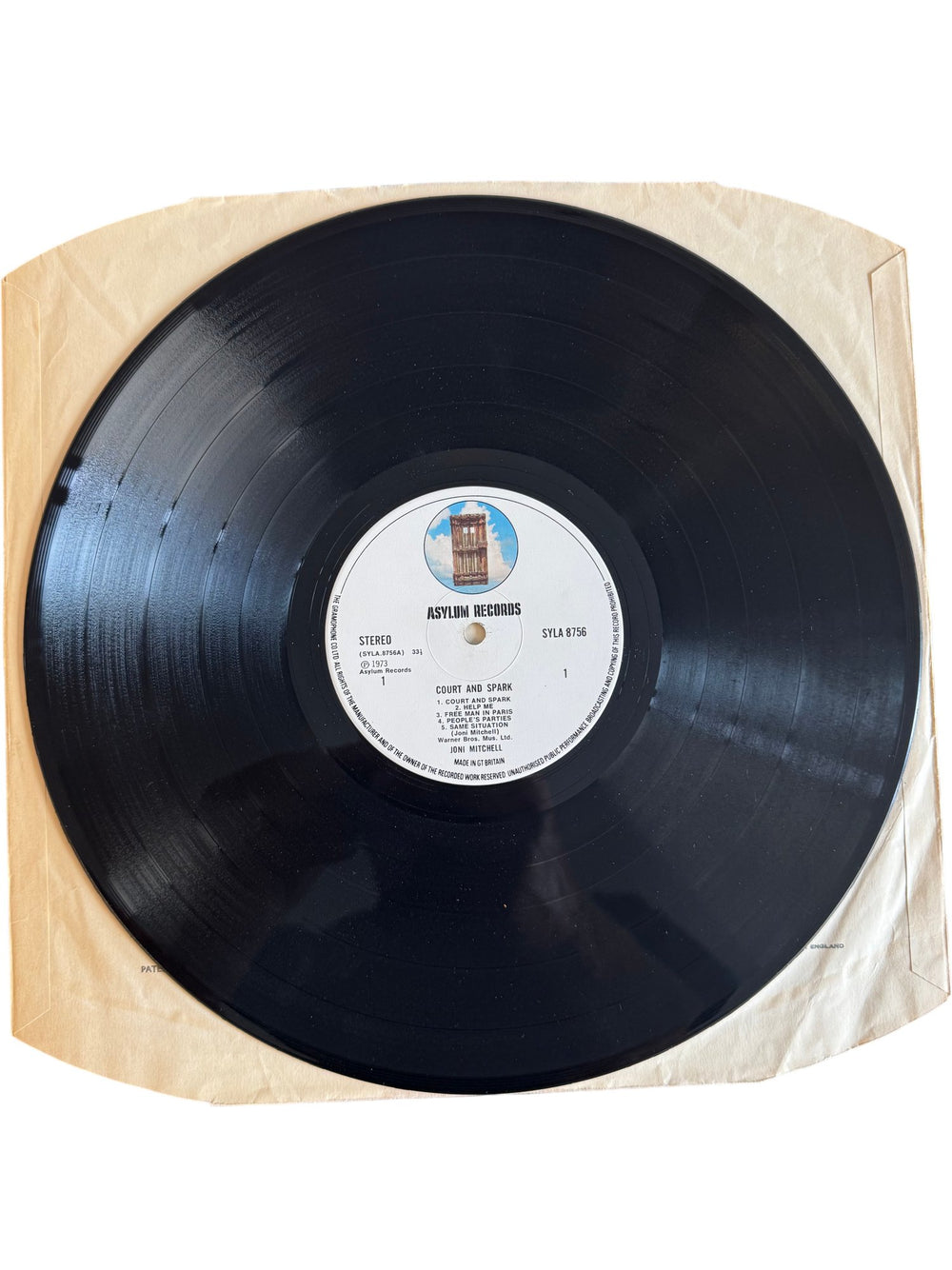 Court And Spark Vinyl - Good - Think Vintage ltd