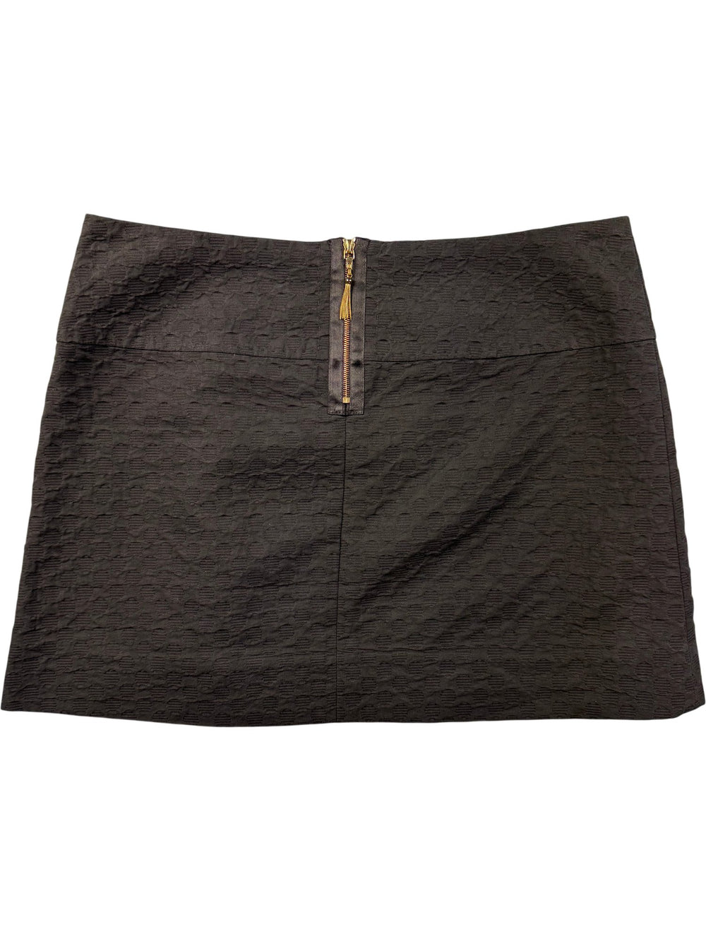 Couture Couture Los Angeles Textured Brown Skirt - W32 - Think Vintage ltd