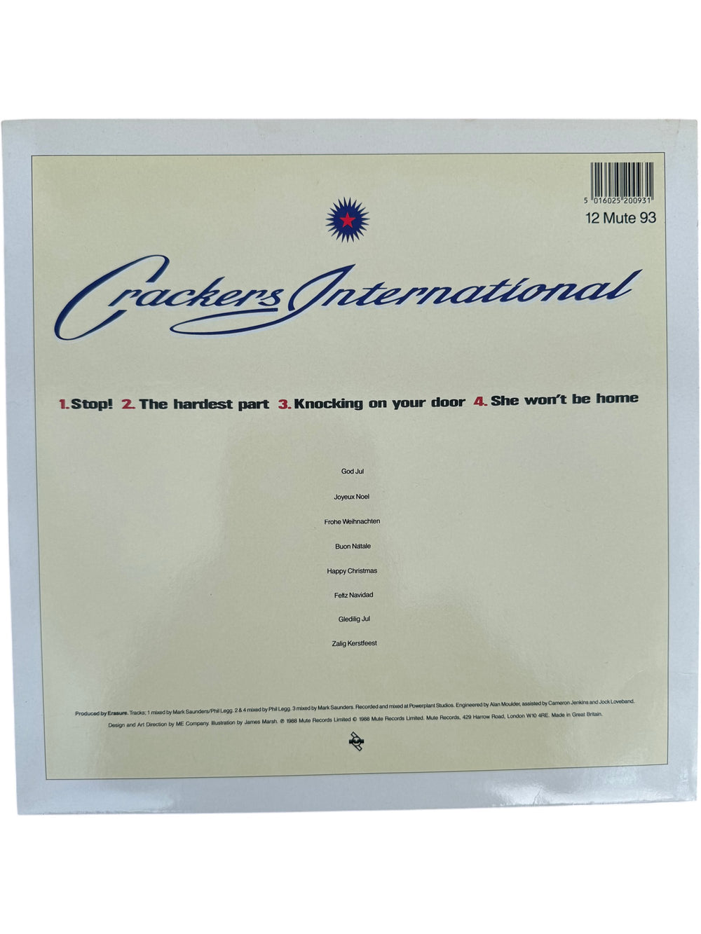 Crackers International Vinyl Record - Think Vintage