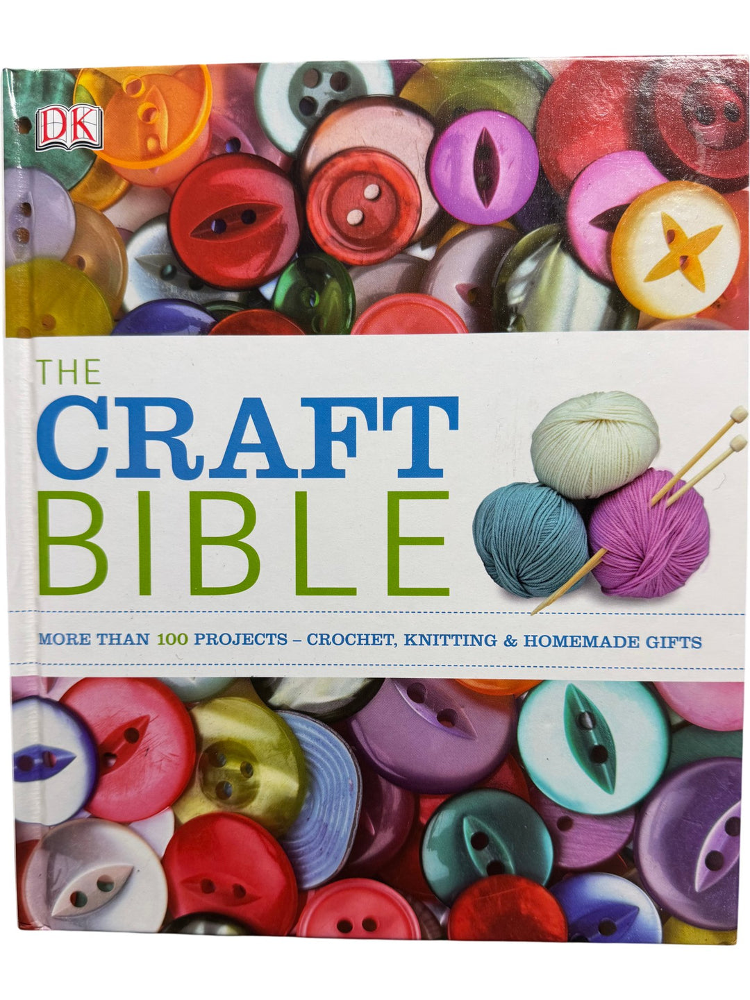 Craft Bible Crochet Knitting DIY Projects Book - Think Vintage ltd