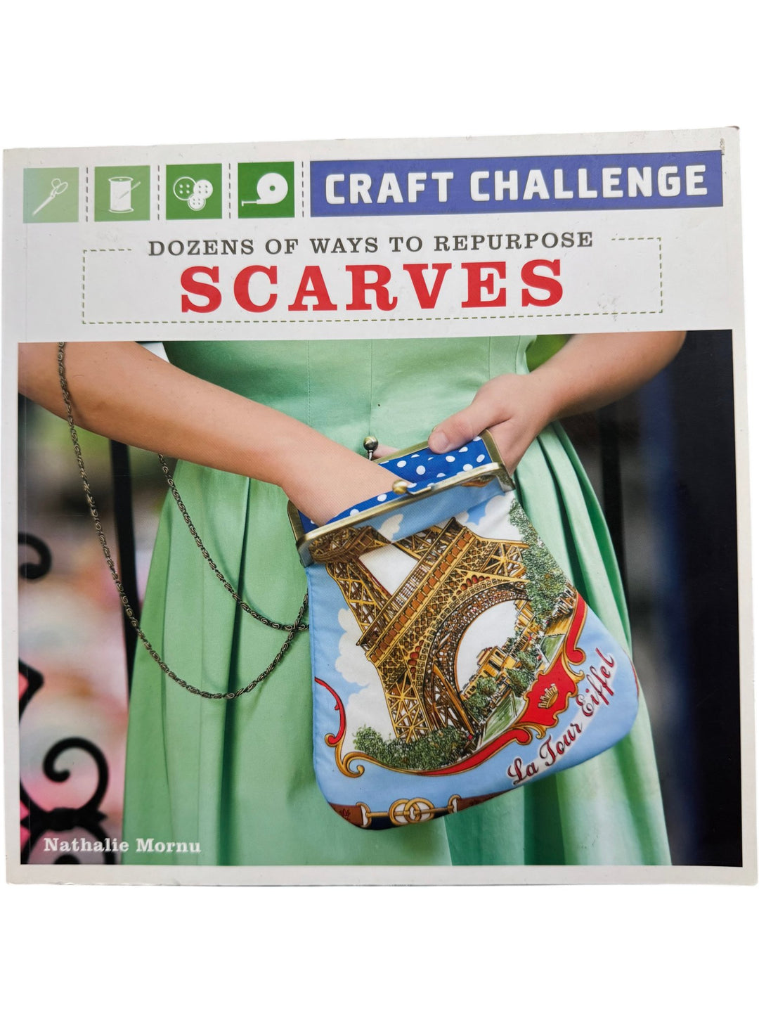 Craft Challenge Book On Repurposing Scarves - Think Vintage ltd