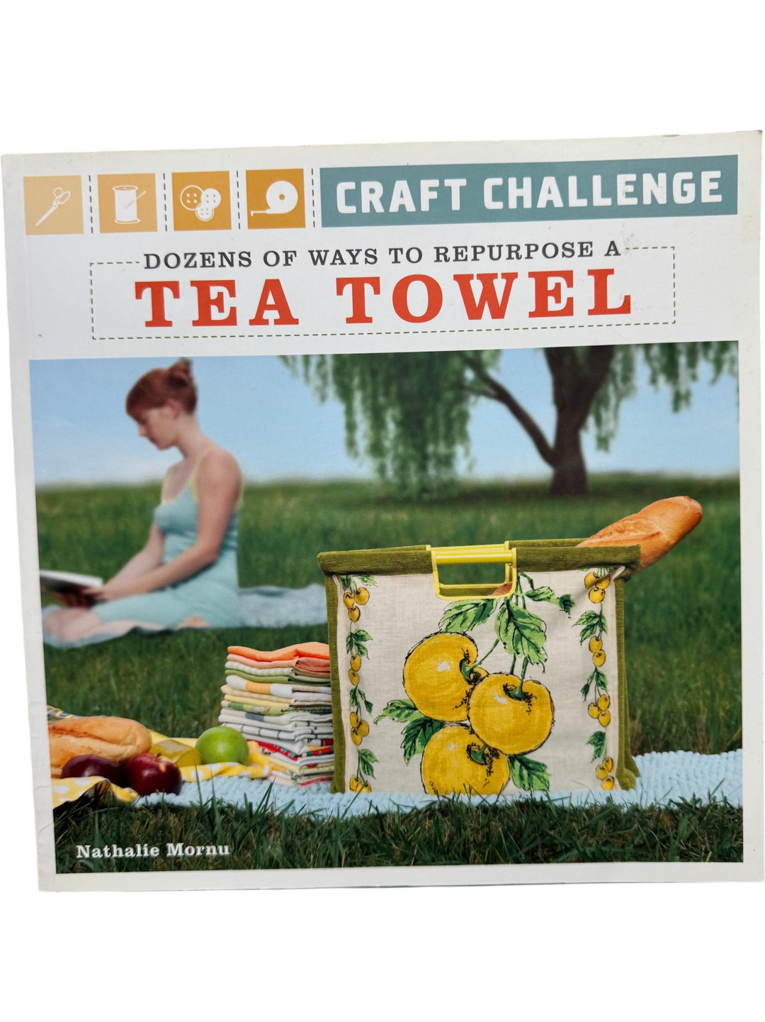 Craft Challenge Tea Towel Book - Think Vintage ltd