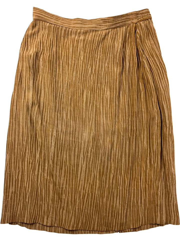 Creations Joseph Ribkoff Brown Tank Top and Skirt Set - W31 - Think Vintage ltd