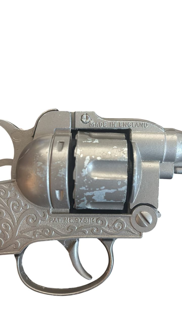 Crescent Toys Agent Diecast Toy Gun Silver - Think Vintage ltd