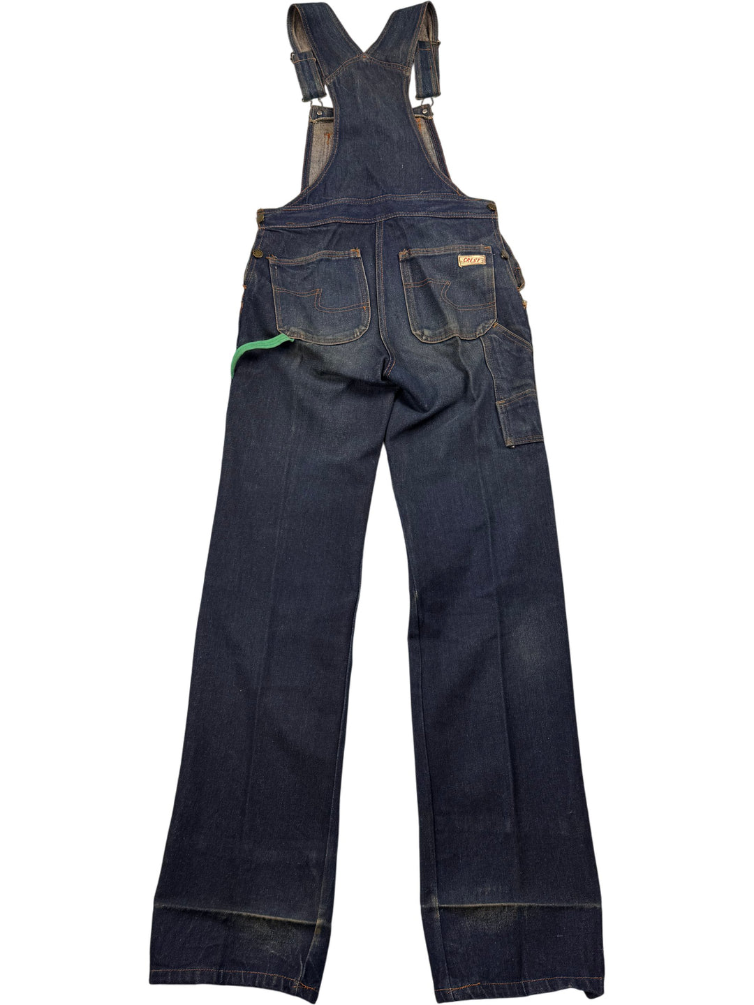 Crest Denim Dungarees - W30 L35 - Think Vintage