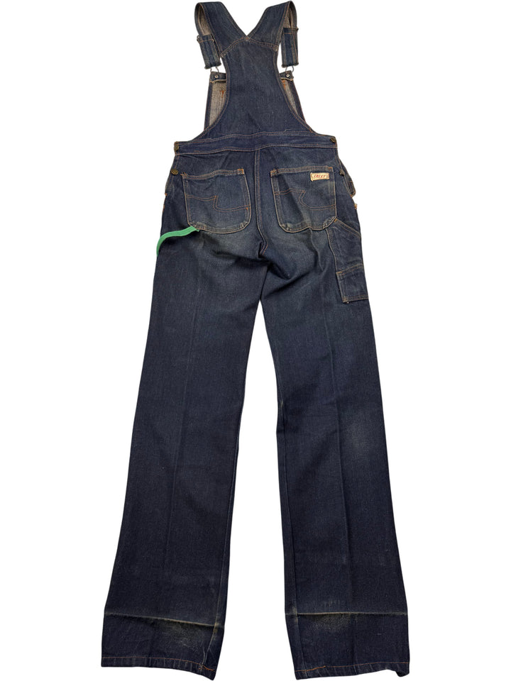 Crest Denim Dungarees - W30 L35 - Think Vintage