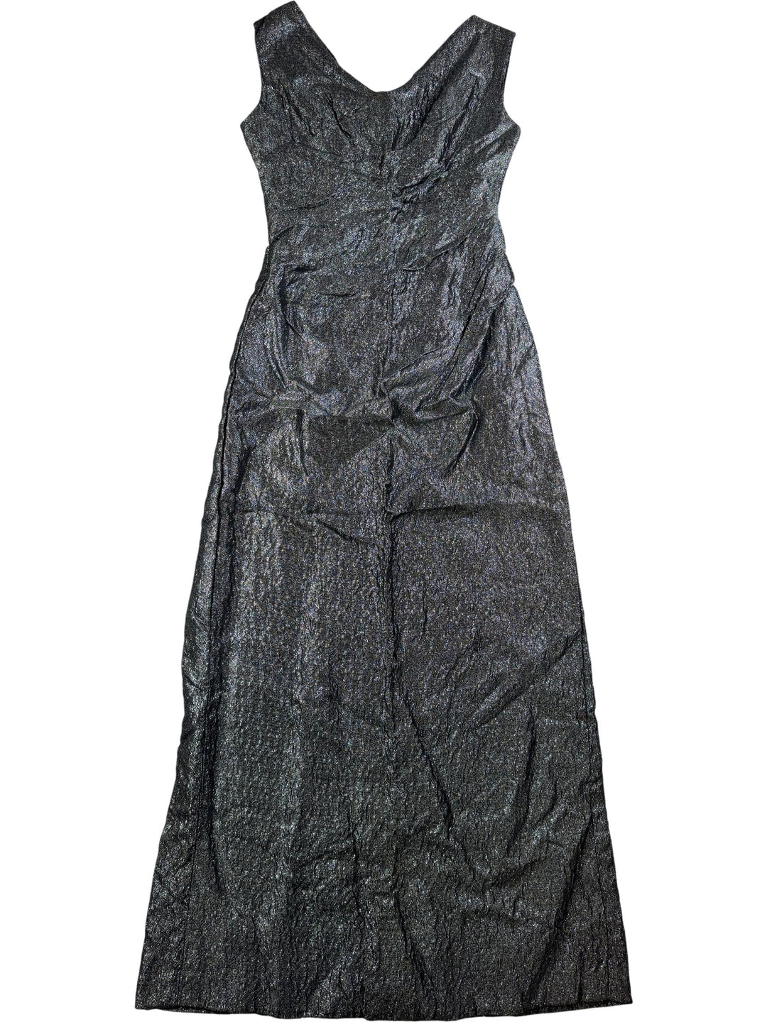 Cresta Sleeveless Maxi Evening Dress - S - Think Vintage Online Ltd