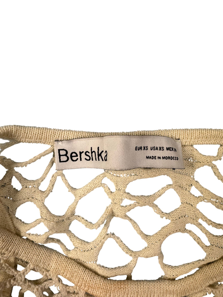 Crochet Maxi Dress - XS - Think Vintage